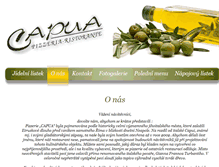 Tablet Screenshot of capua.cz